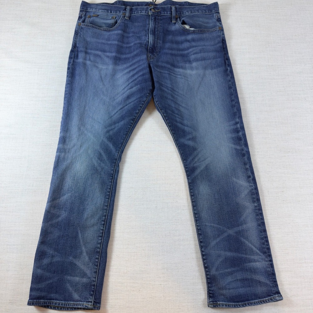 Polo Ralph Lauren Sullivan Slim Fit Jeans Mens 38x30 Medium Wash Blue Denim